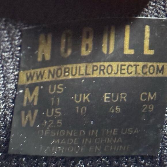 NOBULL Lifters Black/Brown Coffee Gym Leather Mens size 11 - Picture 11 of 11
